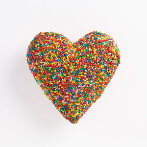 Hollow Milk Chocolate Sprinkle Heart 150g