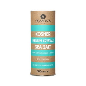 Kosher Medium Sea Salt Crystals 500g