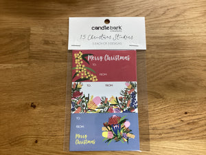 15 Christmas Sticker Labels