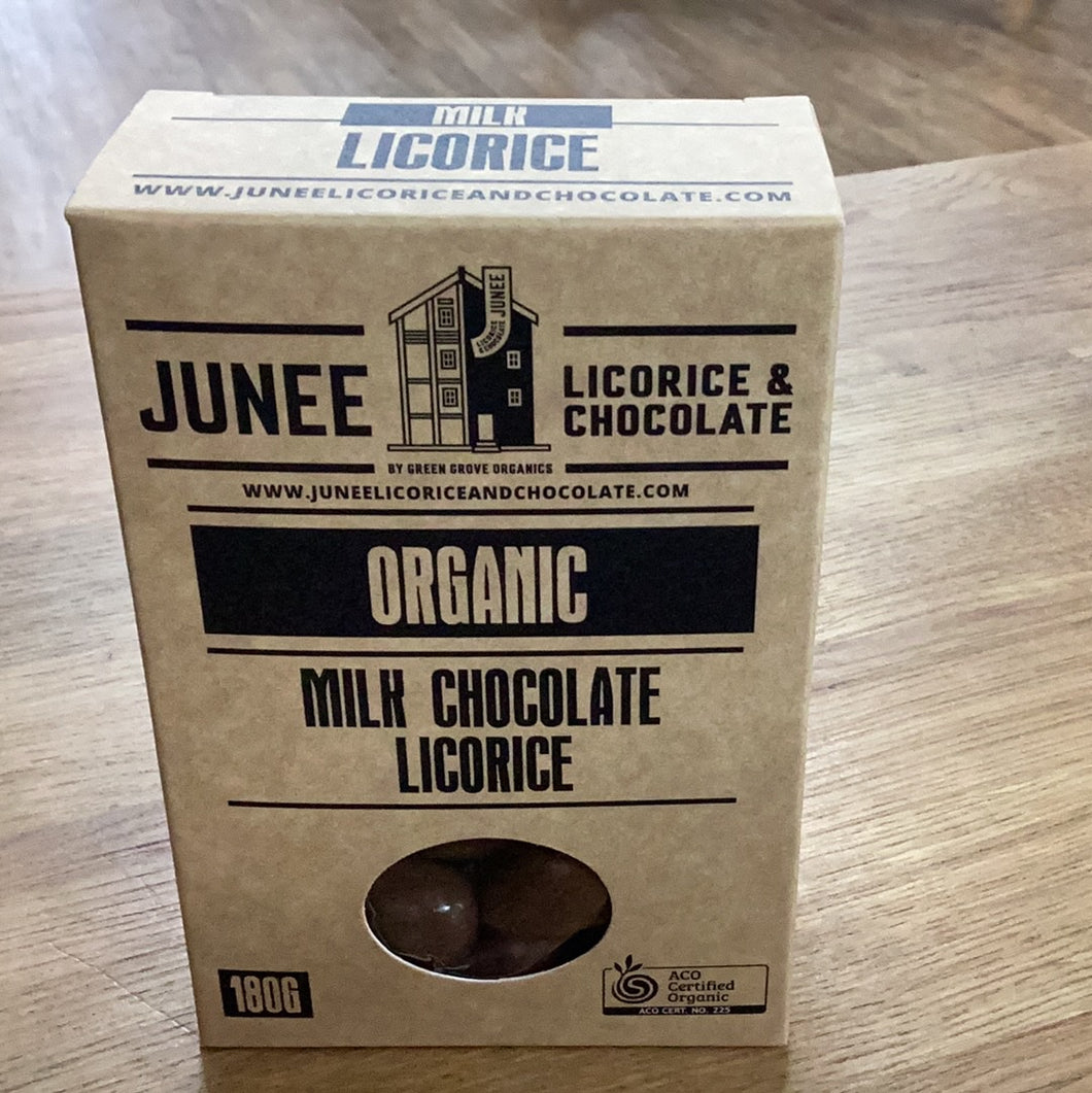 Organic Milk Chocolate Licorice