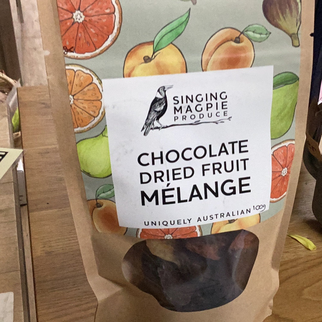 Chocolate Dried Fruit Melange