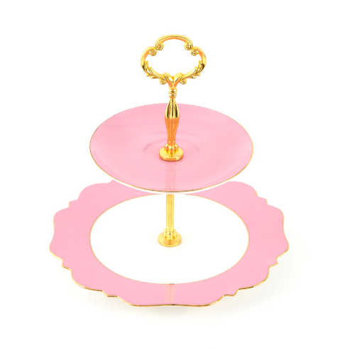 Pink High Tea Stand