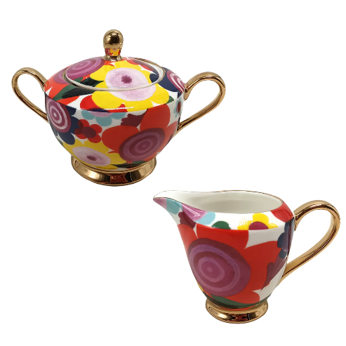 Flourish Sugar and Creamer Set