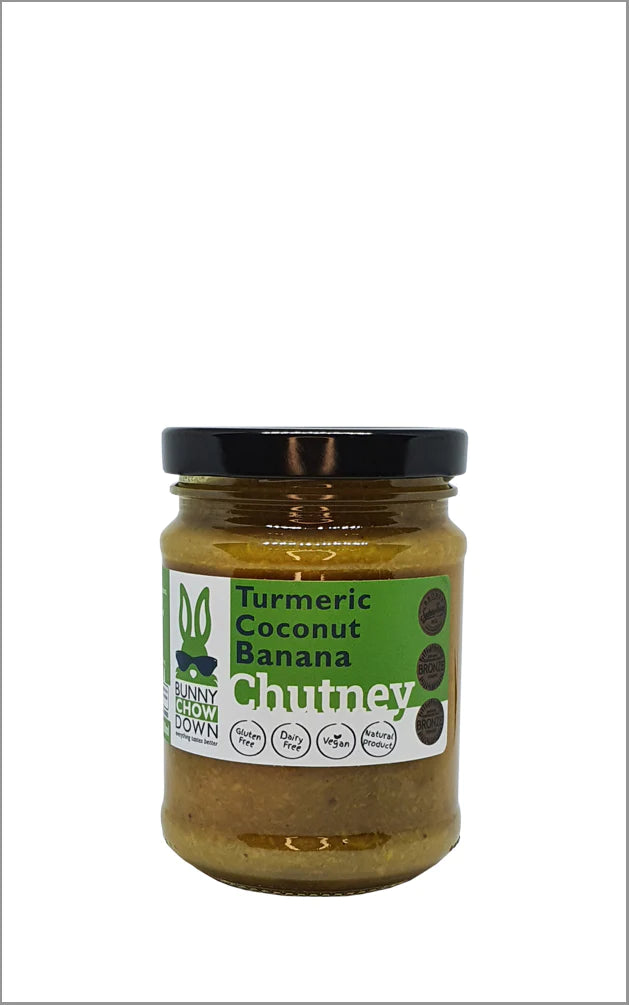 Turmeric  Coconut Banana Chutney