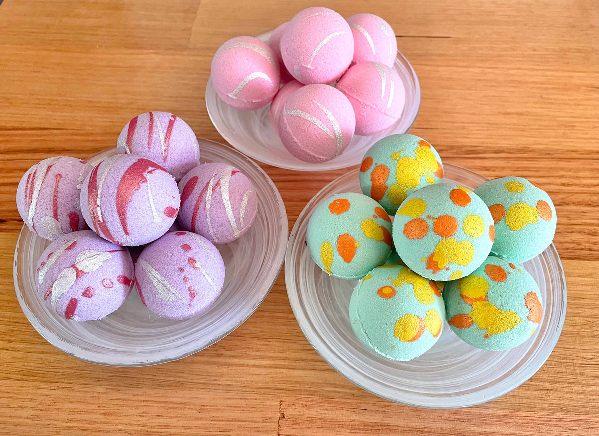 Handmade Mini Goat Milk Bath Bombs – Phoebe's Moree