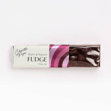 Load image into Gallery viewer, Rum Raisin Fudge 130g
